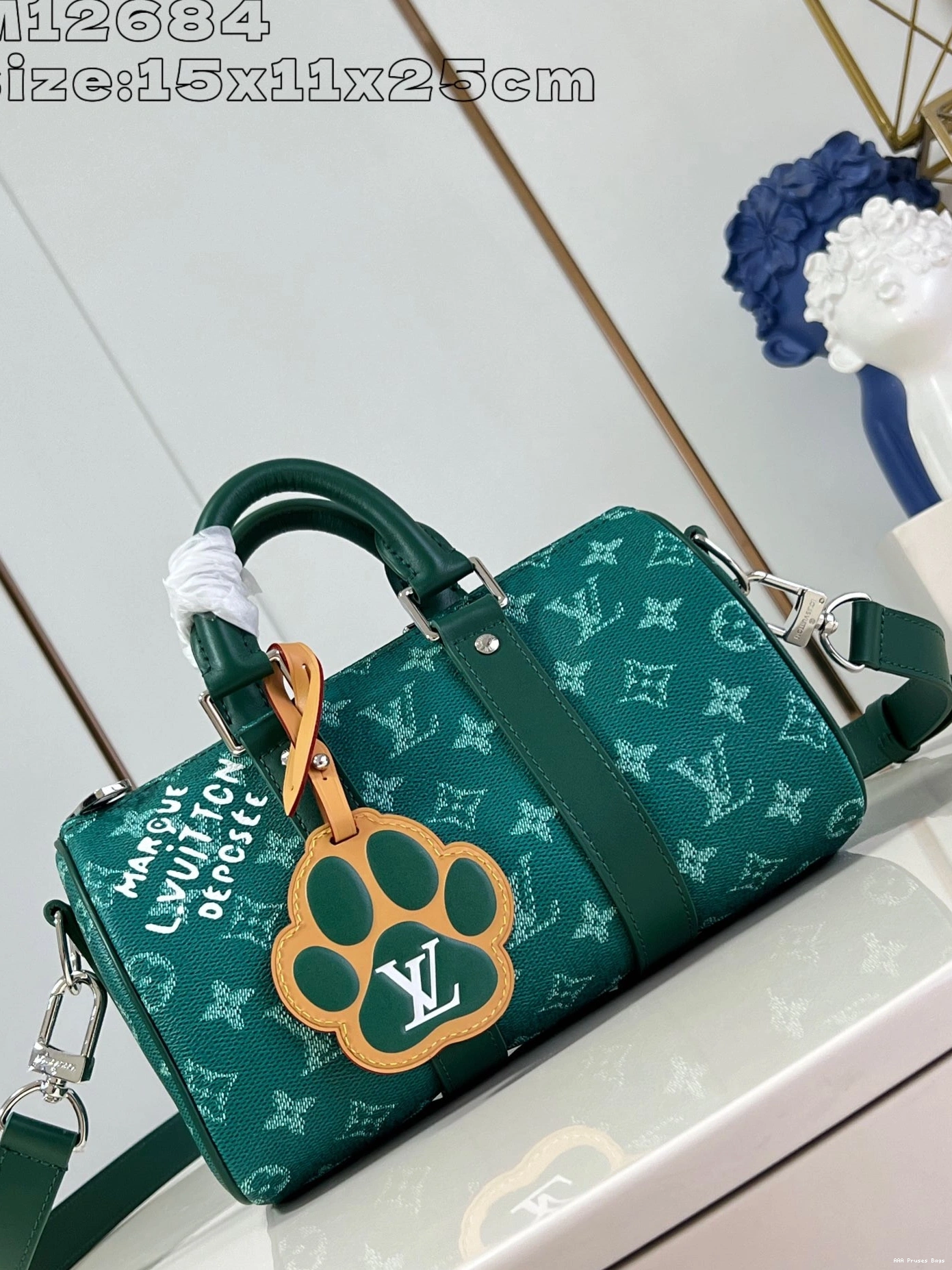 AAA Pruses Bags LOUIS 25 VUITTON BANDOULIÈRE KEEPALL 0716